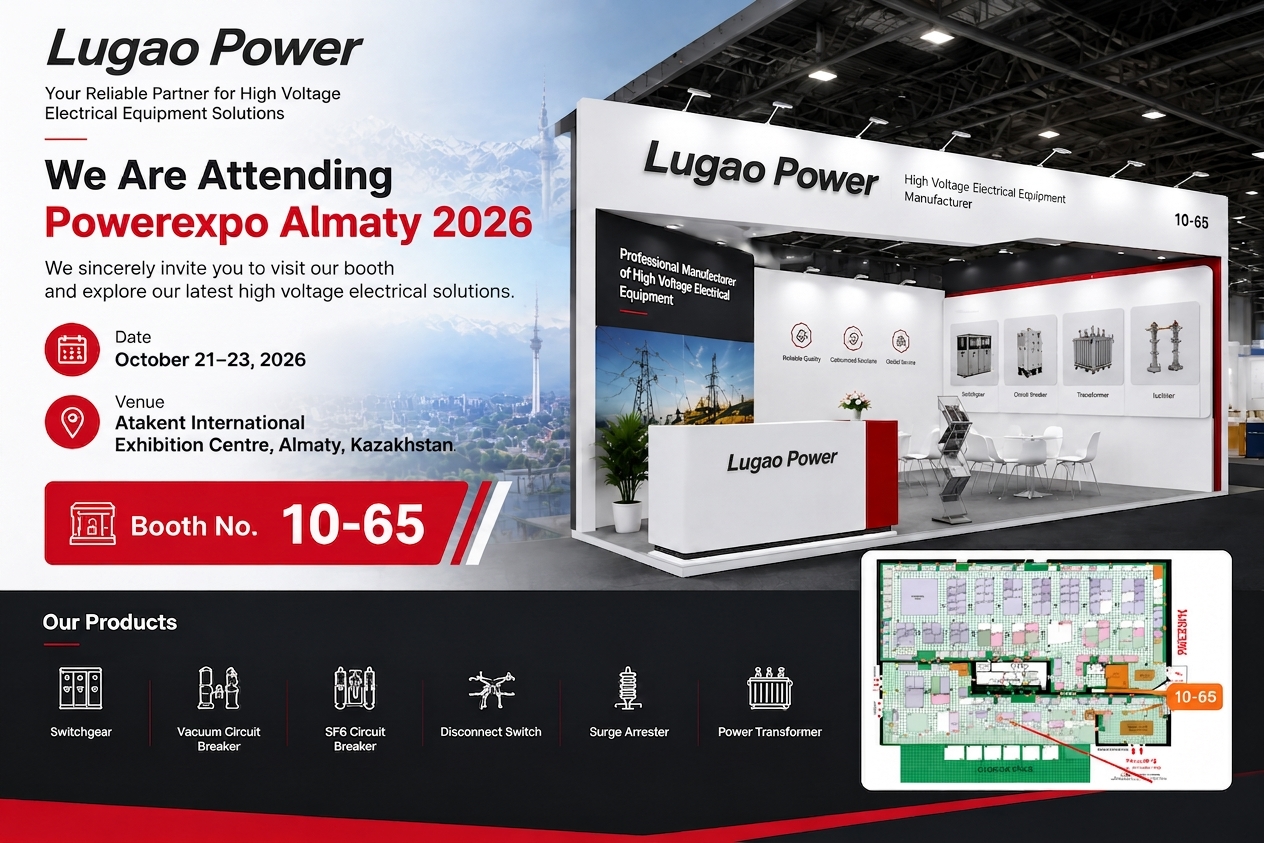 Lugao Power stellt auf der Powerexpo Almaty 2026 aus